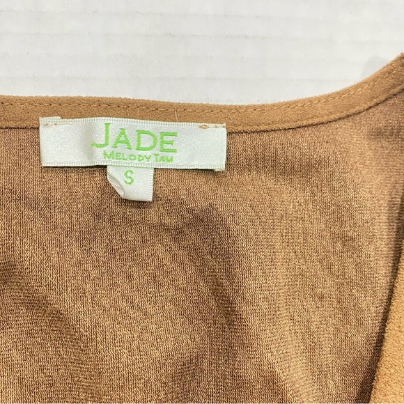 Jade Melody Tam Womens Ruffled V-neck Size Small - Picture 3 of 6